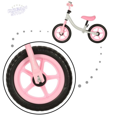 Rowerek biegowy Trike Fix Balance biało-różowy Rowerek biegowy Trike Fix Balance biało-różowy