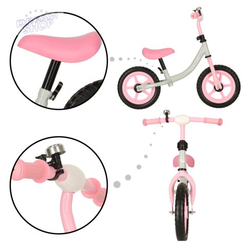 Rowerek biegowy Trike Fix Balance biało-różowy Rowerek biegowy Trike Fix Balance biało-różowy