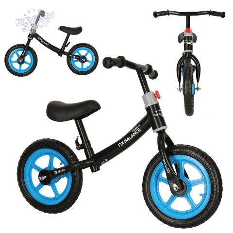 Rowerek biegowy Trike Fix Balance czarno-niebieski Rowerek biegowy Trike Fix Balance czarno-niebieski