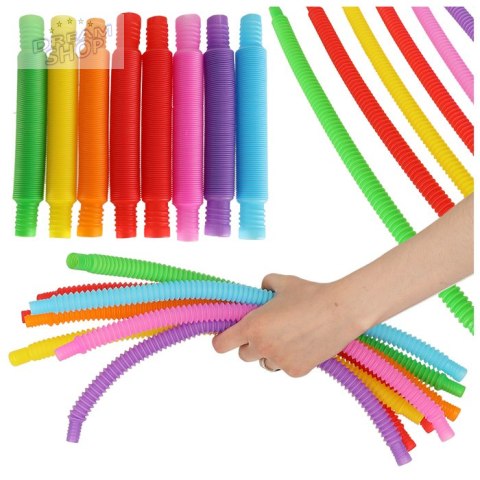 Rurki rury sensoryczne rozciągane tuby edukacyjne montessori 8 sztuk Rurki rury sensoryczne rozciągane tuby edukacyjne montessori 8 sztuk