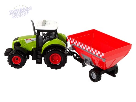 Traktor Farma Odpinana Przyczepa Na Zboże Dźwięk Zielony Traktor Farma Odpinana Przyczepa Na Zboże Dźwięk Zielony