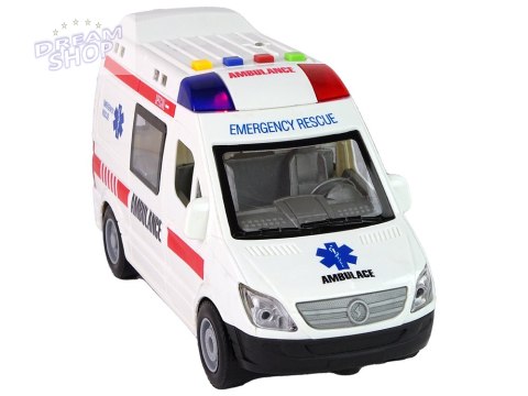 Karetka Pogotowia Światła Dźwięki Napęd Frykcyjny Karetka Pogotowia Światła Dźwięki Napęd Frykcyjny