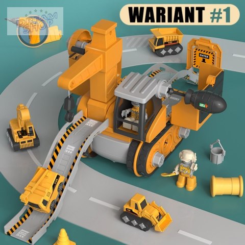 WOOPIE Mega Plac Budowy 5w1 Zestaw XXL do Skręcania DIY WOOPIE Mega Plac Budowy 5w1 Zestaw XXL do Skręcania DIY