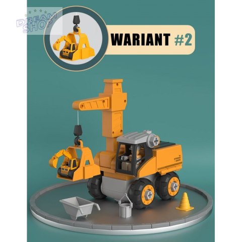 WOOPIE Mega Plac Budowy 5w1 Zestaw XXL do Skręcania DIY WOOPIE Mega Plac Budowy 5w1 Zestaw XXL do Skręcania DIY