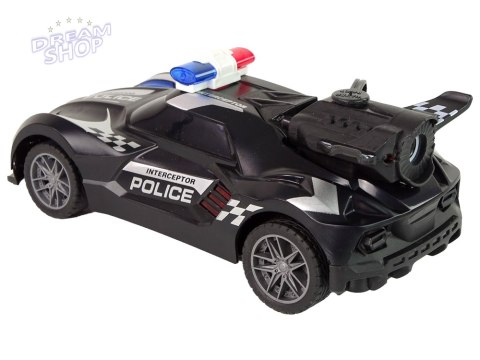 Auto Sportowe R/C Policja Czarne Zdalnie Sterowane Auto Sportowe R/C Policja Czarne Zdalnie Sterowane