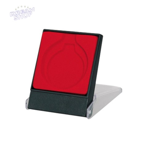 Etui Plastikowe Na Medal 50Mm 90X89X18Mm Czerwone - A009T Bk/R
