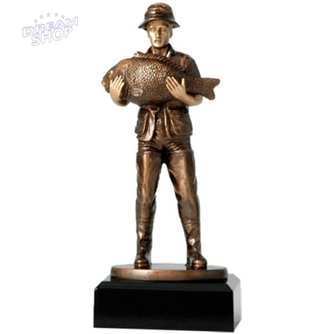 Figurka Odlewana - Wędkarz Rfxr1759/Br Figurka Odlewana - Wędkarz Rfxr1759/Br