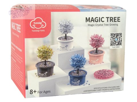 Magiczne Drzewko Hodowla Kryształów Doświadczenia Różowe Magiczne Drzewko Hodowla Kryształów Doświadczenia Różowe