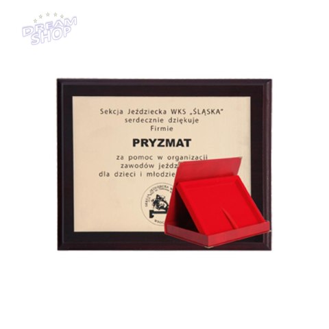 Podkład Z Tworzywa Sztucznego Z Laminatem Grawerowany + Etui 275X220 Mm Podkład Z Tworzywa Sztucznego Z Laminatem Grawerowany + Etui 275X220 Mm