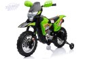 Motocykl na Akumulator Cross BDM0912 Zielony