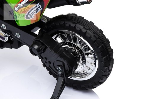 Motocykl na Akumulator Cross BDM0912 Zielony Motocykl na Akumulator Cross BDM0912 Zielony