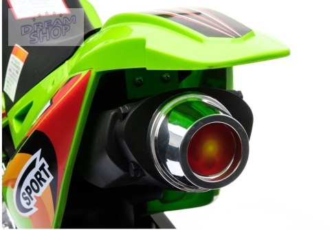 Motocykl na Akumulator Cross BDM0912 Zielony Motocykl na Akumulator Cross BDM0912 Zielony