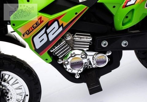 Motocykl na Akumulator Cross BDM0912 Zielony Motocykl na Akumulator Cross BDM0912 Zielony