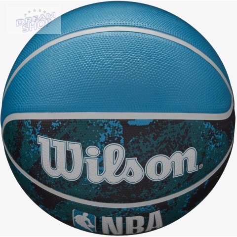 PIŁKA DO KOSZYKÓWKI WILSON NBA DRV PLUS VIBE WZ3012602XB7 R.7 czarno niebieska PIŁKA DO KOSZYKÓWKI WILSON NBA DRV PLUS VIBE WZ3012602XB7 R.7 czarno niebieska