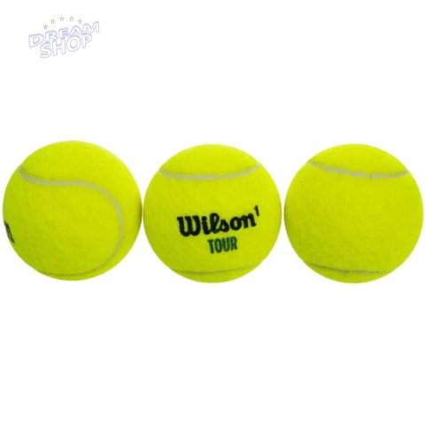 PIŁKI TENIS ZIEMNY WILSON TOUR PREMIER KPL.3 SZT PIŁKI TENIS ZIEMNY WILSON TOUR PREMIER KPL.3 SZT