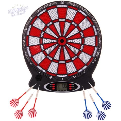 Dart elektroniczny 43 cm czerwony Dart elektroniczny 43 cm czerwony