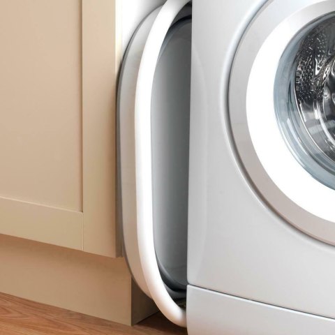 Miska składana owalna AIDA wymiary biało-szara 25L COMPACT