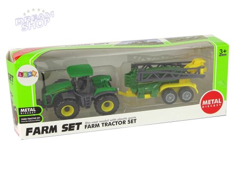 Pojazd Rolniczy Traktor Z Opryskiwaczem Zielony Pojazd Rolniczy Traktor Z Opryskiwaczem Zielony