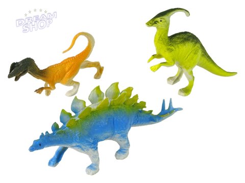 Zestaw Figurek Dinozaurów 9 sztuk Kolorowe Zestaw Figurek Dinozaurów 9 sztuk Kolorowe
