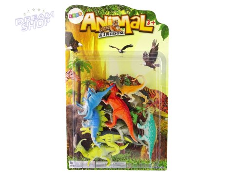 Zestaw Figurek Dinozaurów 9 sztuk Kolorowe Zestaw Figurek Dinozaurów 9 sztuk Kolorowe