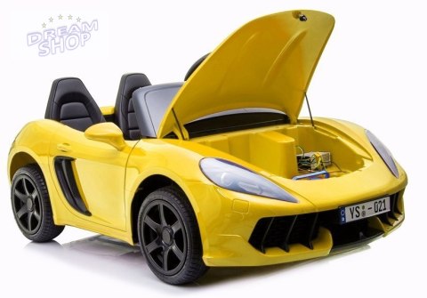 Auto na akumulator YSA021A Żółty Lakierowany Auto na akumulator YSA021A Żółty Lakierowany