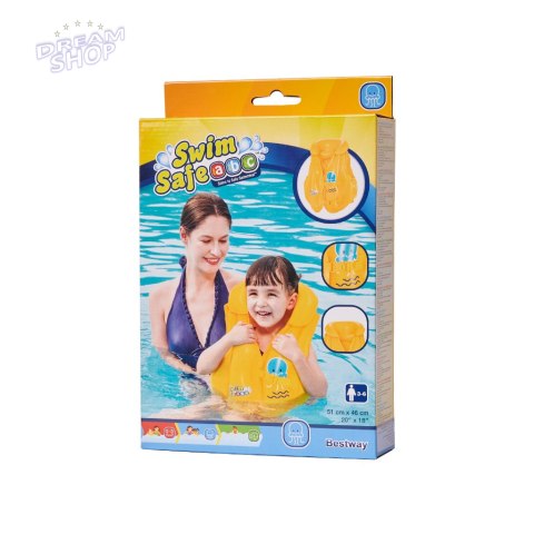 BESTWAY 32034 Kamizelka dmuchana do pływania kapok 2-4 lata BESTWAY 32034 Kamizelka dmuchana do pływania kapok 2-4 lata