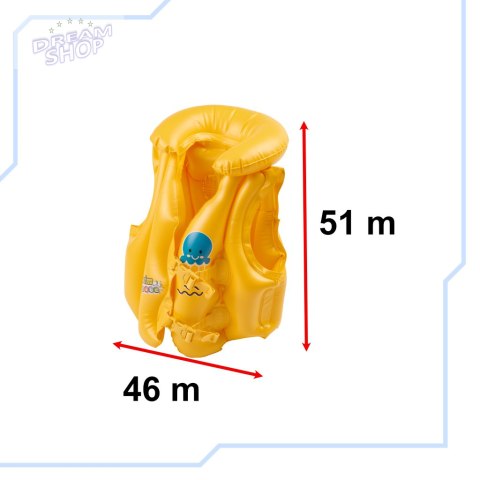 BESTWAY 32034 Kamizelka dmuchana do pływania kapok 2-4 lata BESTWAY 32034 Kamizelka dmuchana do pływania kapok 2-4 lata