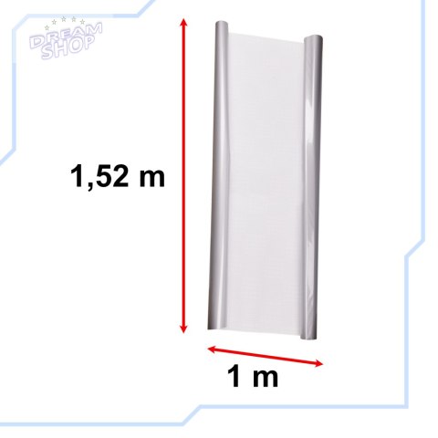 Folia rolka carbon 5D srebrna 1,52x18m Folia rolka carbon 5D srebrna 1,52x18m