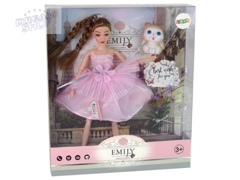 Lalka Dla Dzieci Emily Warkocze Kot Kwiaty Lalka Dla Dzieci Emily Warkocze Kot Kwiaty