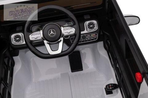 Pojazd Na Akumulator Mercedes G500 Biały 4x4