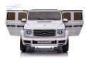 Pojazd Na Akumulator Mercedes G500 Biały 4x4