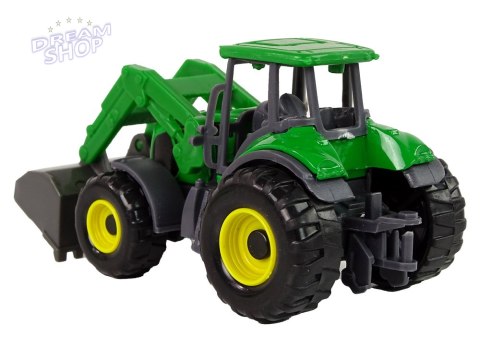Pojazd Rolniczy Traktor Spychacz Zielony Mały Pojazd Rolniczy Traktor Spychacz Zielony Mały