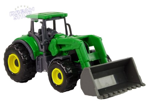 Pojazd Rolniczy Traktor Spychacz Zielony Mały Pojazd Rolniczy Traktor Spychacz Zielony Mały