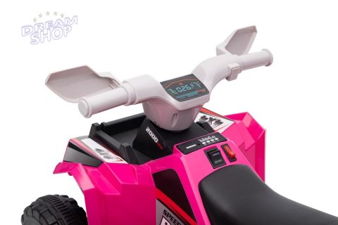 Quad Na Akumulator XMX630T Różowy Z Przyczepą