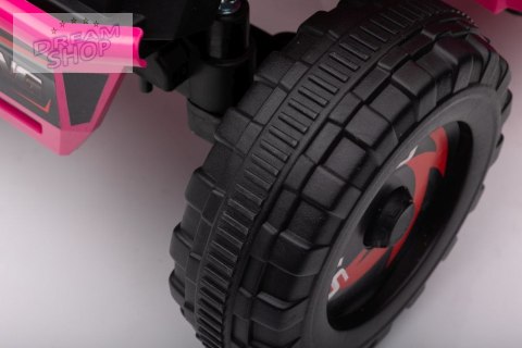 Quad Na Akumulator XMX630T Różowy Z Przyczepą