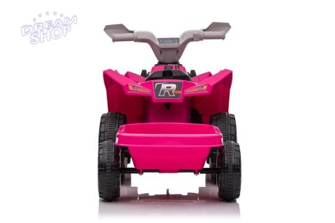 Quad Na Akumulator XMX630T Różowy Z Przyczepą