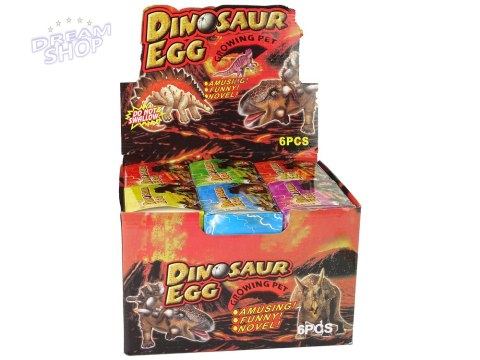 Rosnące Jajo Dinozaura 12 cm Rosnące Jajo Dinozaura 12 cm