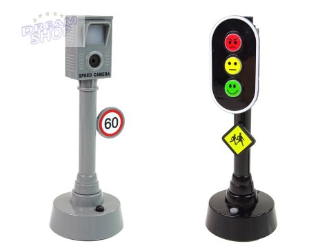 Światła Drogowe Fotoradar na Baterie 15,5 cm Światła Drogowe Fotoradar na Baterie 15,5 cm