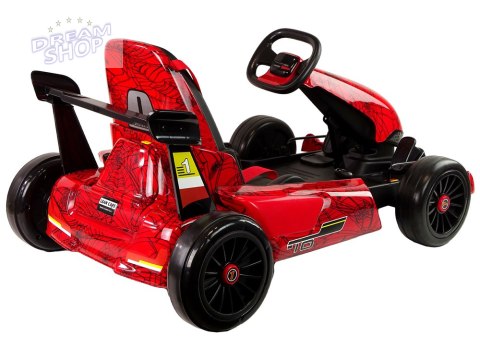 Gokart Na Akumulator XMX619 Czerwony Lakierowany Spider Gokart Na Akumulator XMX619 Czerwony Lakierowany Spider