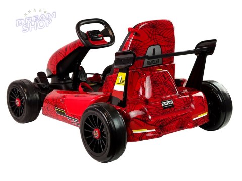 Gokart Na Akumulator XMX619 Czerwony Lakierowany Spider Gokart Na Akumulator XMX619 Czerwony Lakierowany Spider