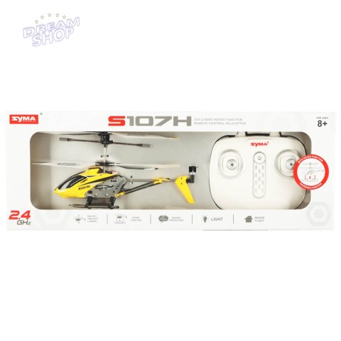 Helikopter RC SYMA S107H 2.4GHz RTF żółty