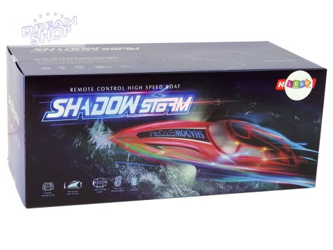Motorówka R/C 2,4G Czerwona 20-25 km/h Motorówka R/C 2,4G Czerwona 20-25 km/h