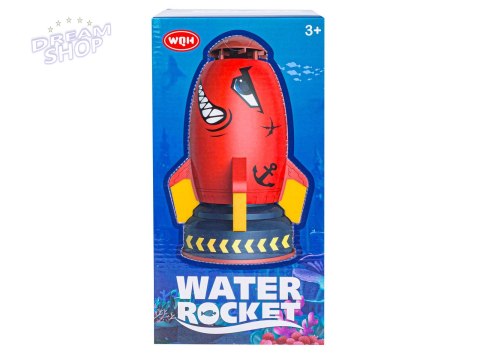 RAKIETA WODNA Wyrzutnia rakiety wodnej, Water Rocket, Zraszacz, CZERWONY REKIN RAKIETA WODNA Wyrzutnia rakiety wodnej, Water Rocket, Zraszacz, CZERWONY REKIN