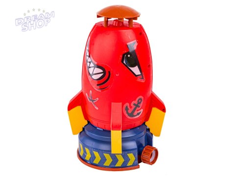 RAKIETA WODNA Wyrzutnia rakiety wodnej, Water Rocket, Zraszacz, CZERWONY REKIN RAKIETA WODNA Wyrzutnia rakiety wodnej, Water Rocket, Zraszacz, CZERWONY REKIN