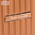 SWL01-3 KPL, Zestaw 3 walizek Wings (L,M,S), Rose gold