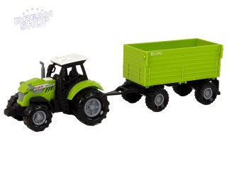 Traktor z Przyczepą Zielony Farma