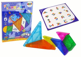 Układanka Tangram 7 Magnetycznych Klocków
