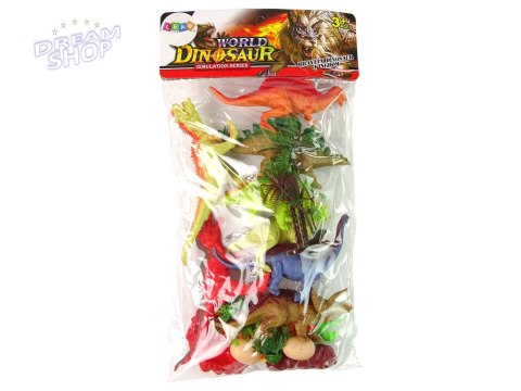 Zestaw Figurek Dinozaurów z Akcesoriami 21 Sztuk Zestaw Figurek Dinozaurów z Akcesoriami 21 Sztuk