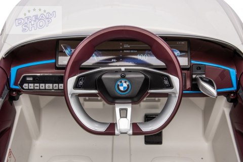 Auto Na Akumulator BMW I4 4x4 Białe Auto Na Akumulator BMW I4 4x4 Białe