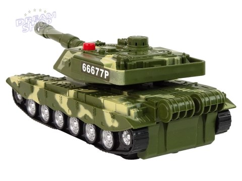 Czołg Militarny Napęd Frykcyjny Dźwięk Światła